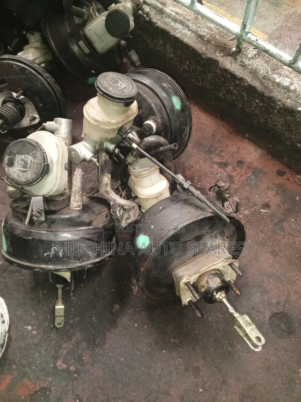 Brake Booster and Master Cylinder Isuzu D-Max Old Model