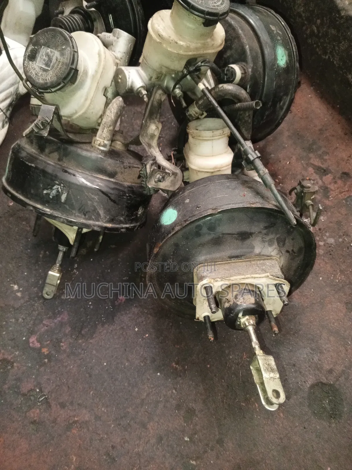 Brake Booster and Master Cylinder Isuzu D-Max Old Model