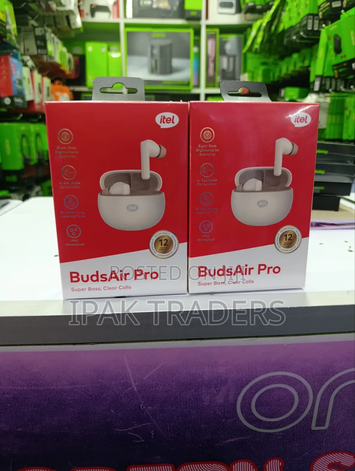 Itel Budsair Pro Earphones Earbuds Bluetooth