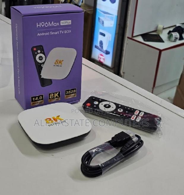 H96 Max M2+ Android Tv Box | 4gb + 32gb | Supports Youtube - thumbnail 3