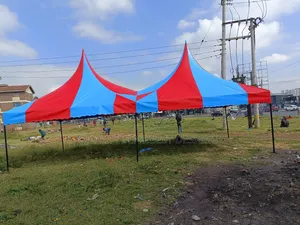 High Quality Tent for Sale - Durable Red Blue 100 Seater Tent