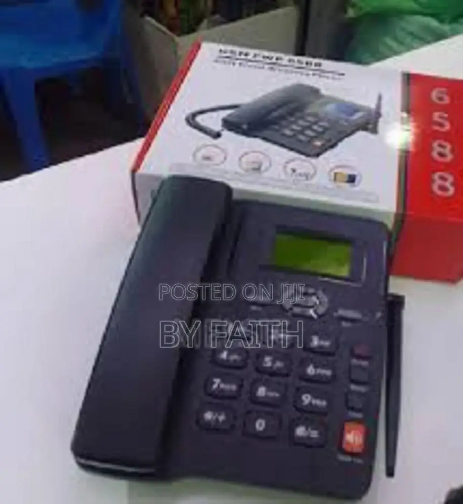 Home/Office Deskphone Sim Card GSM Fixed Wireless Phone GSM FWP 6588