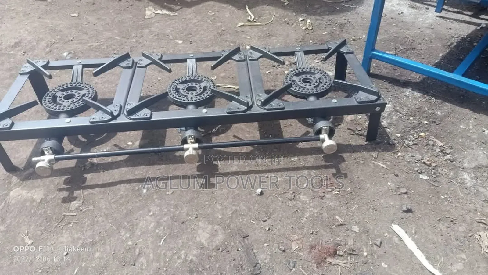 Juakali Fabricated 3 Burner Table Top High Pressure