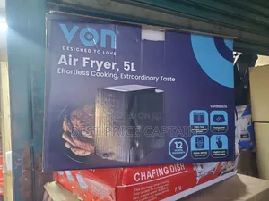 Von 5l Digital Slim Design Air Fryer