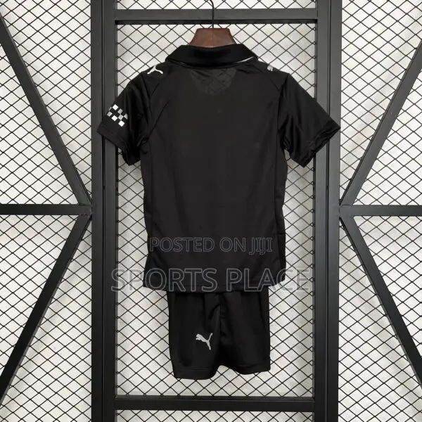 Kids Black Man City Away 25/26 Jersey