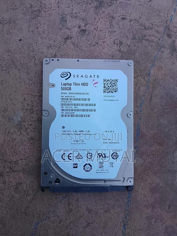 Seagate Laptop Thin HDD 500gb - main view