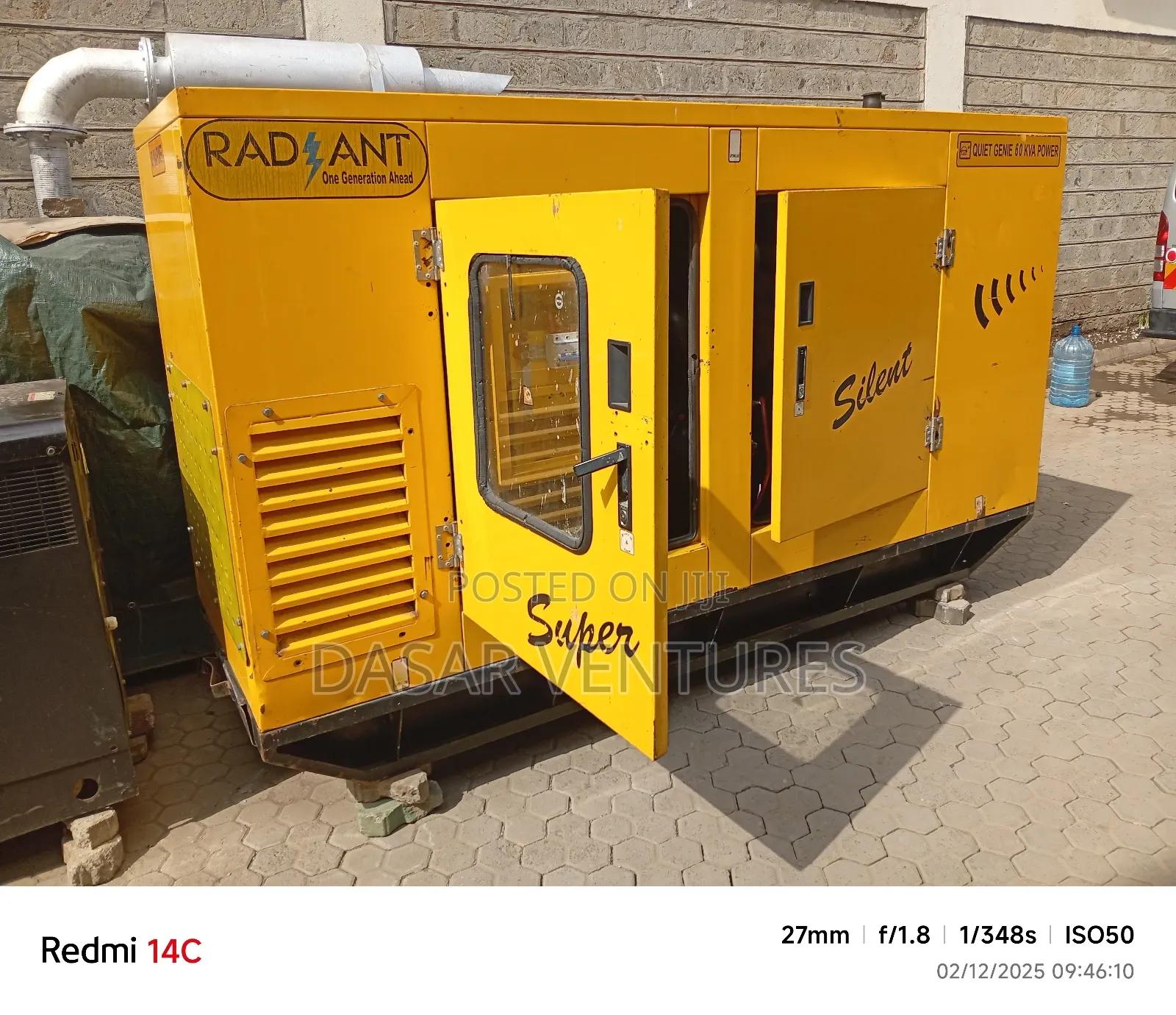 Generator Perkins 60kva - Mint Condition