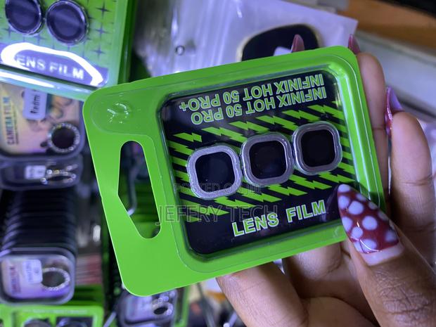 Infinix Hot 50 Pro - Silver - Ring Lens Camera Lens Protector - thumbnail 2