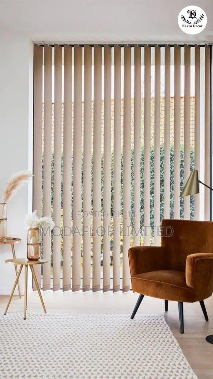 Modern Vertical Blinds for Professional Office Spaces
