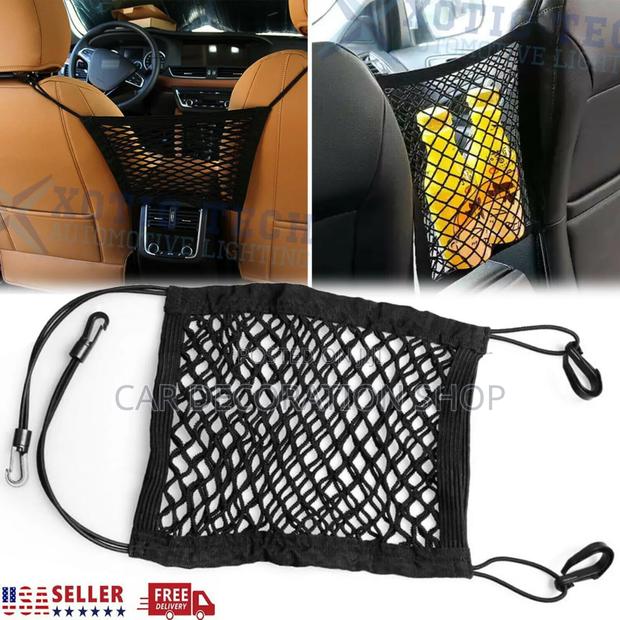 Universal Car Trunk Storage Net Elastic Net Cargo Bag - main view
