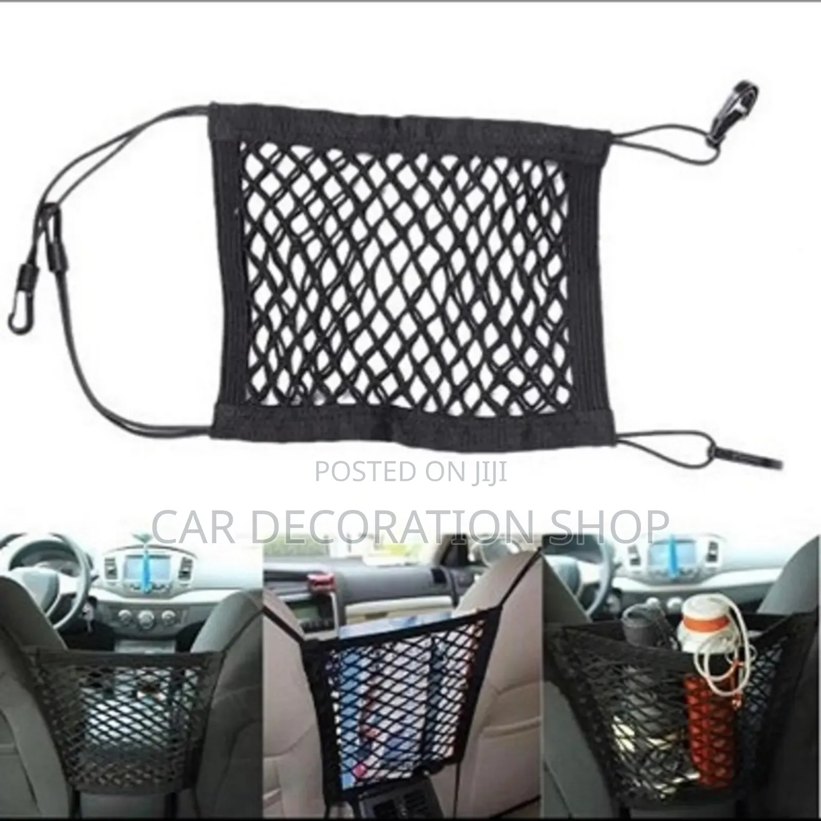 Storage Cargo Luggage Car Seat Net Pocket Organizer
