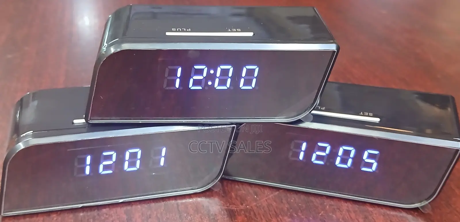Wifi Clock Nanny Camera Hd Spy Camera With Audio Speaker