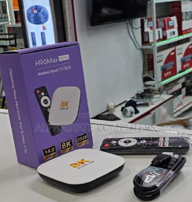 H96 Max M2+ Android Tv Box | Uhd | Netflix, Youtube, Iptv - thumbnail 3