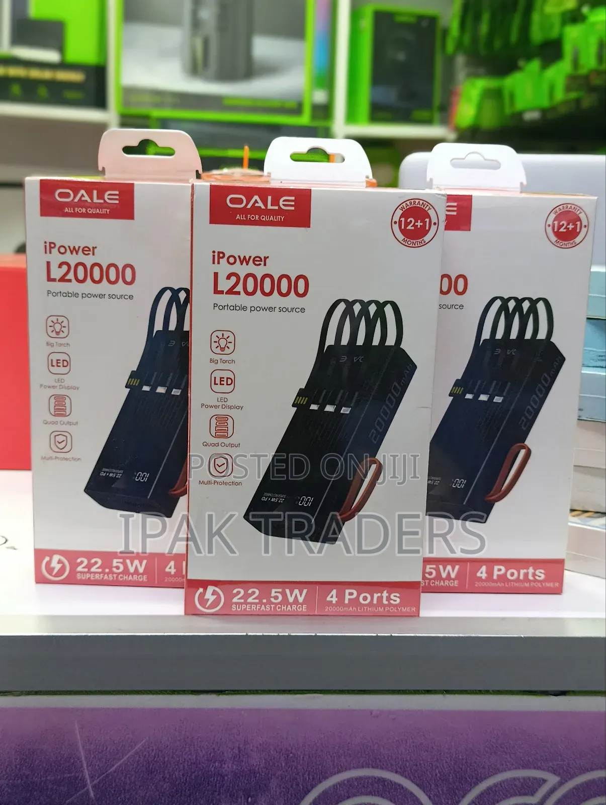 Oale 20000mah 
22.5w
Powerbank