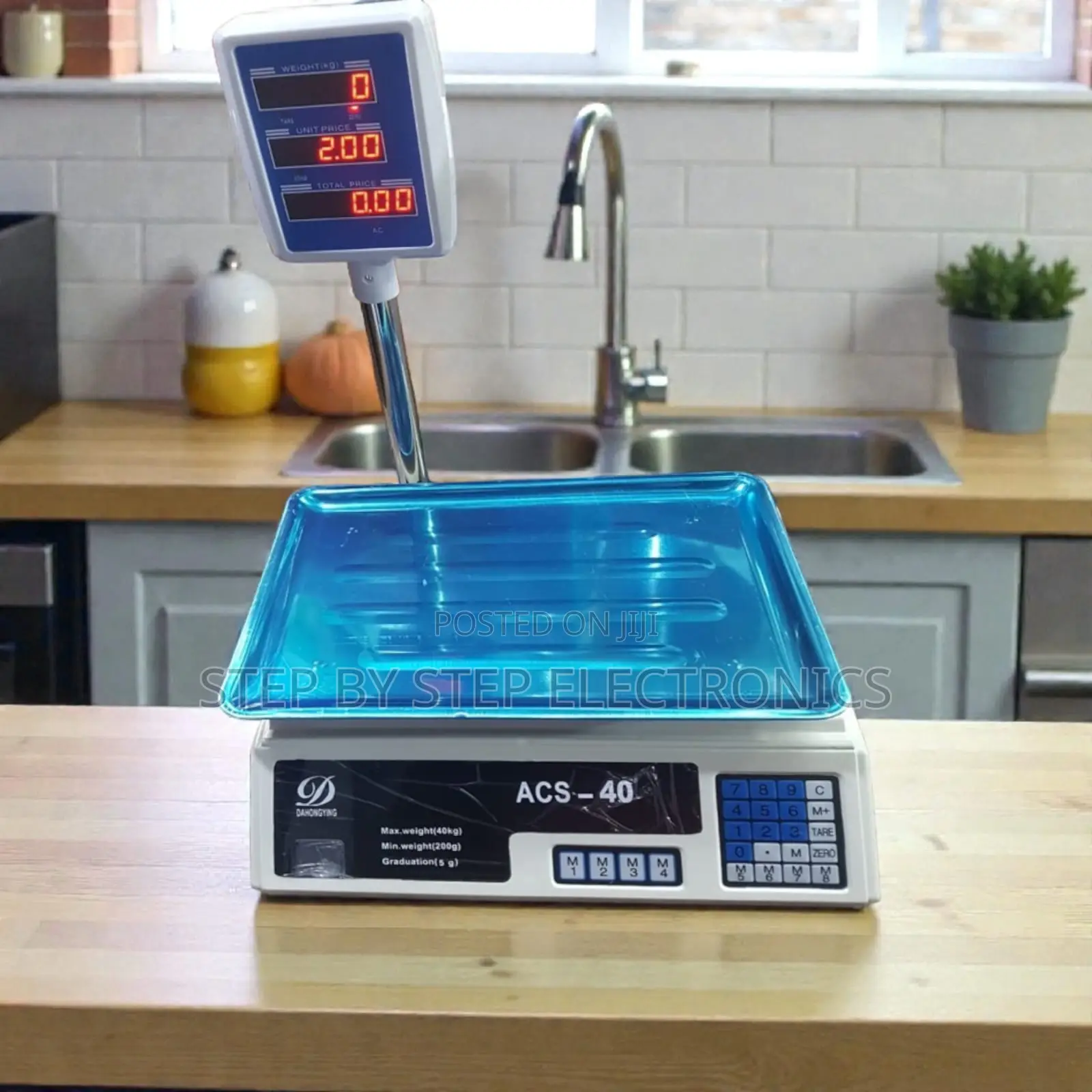 Acs 40 40kgs Price Computing Scale Premium Quality Led Display
