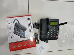GSM FWP 6588 Fixed Wireless Phone With Dual Simcard and Fm Radio
