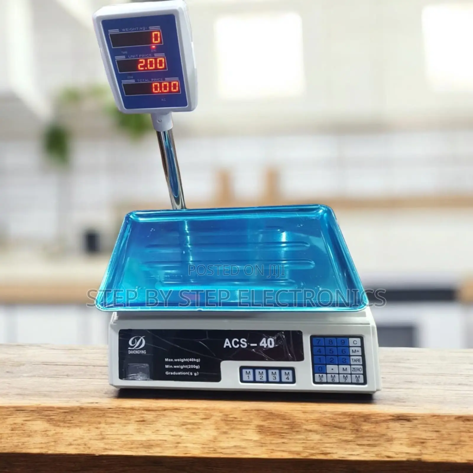 Acs 40 40kgs Electronic Weighing Scale High Durability Super Quality