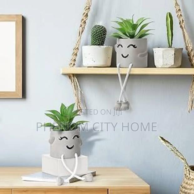 Tv Stand/Shelves Potted Plants Decor