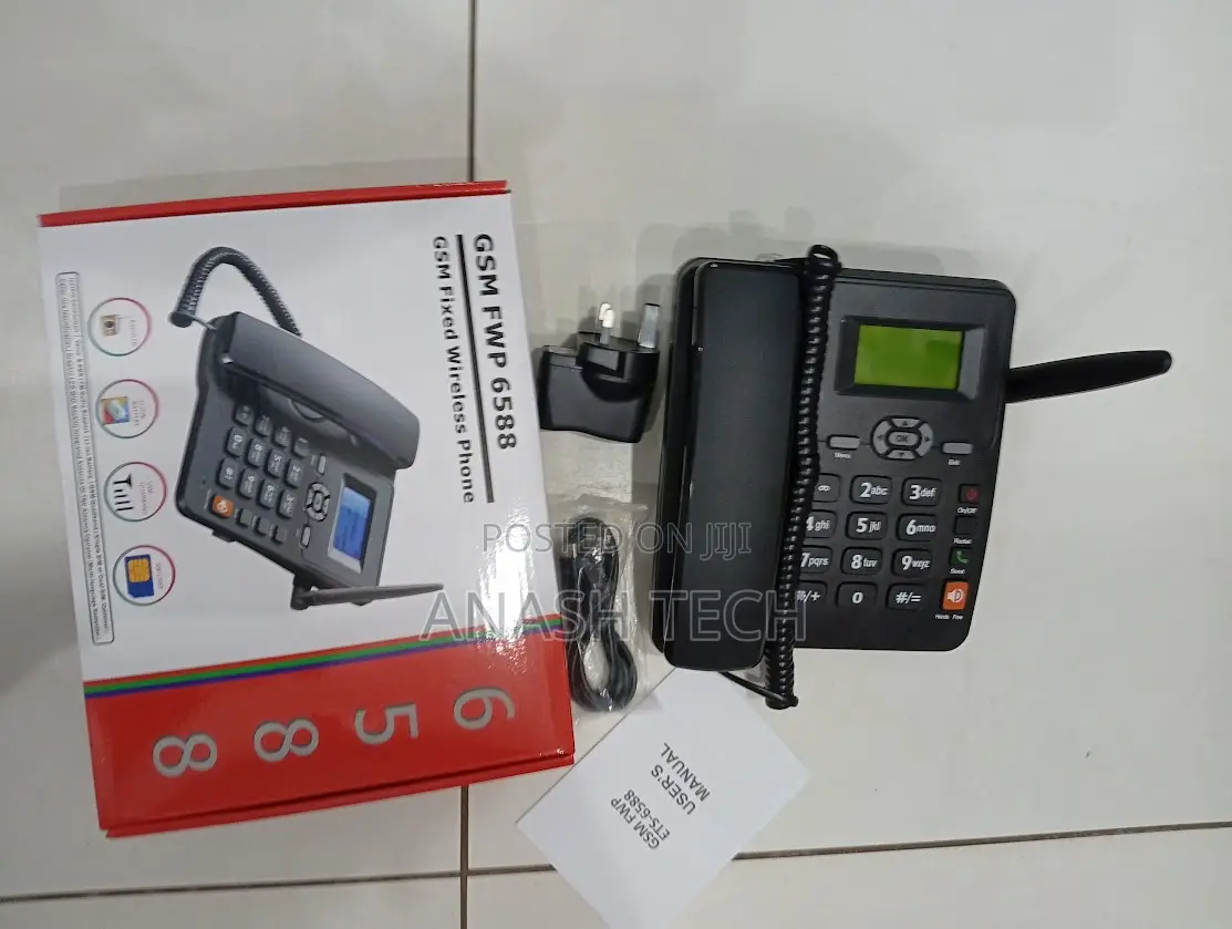 Desktop Corded Telephone Wireless Sim Card GSM Classic Desk Phone