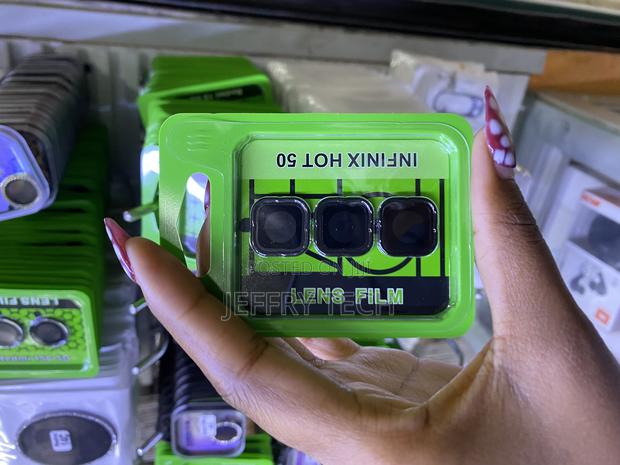 Galow Infinix Hot 50 Camera Lens Protector Metal Ring Guard - main view