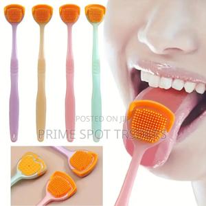 Double Sided Silicone Tongue Cleaner