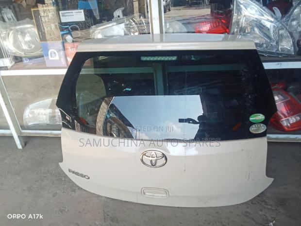 Boot Lid Toyota Passo Kgc30