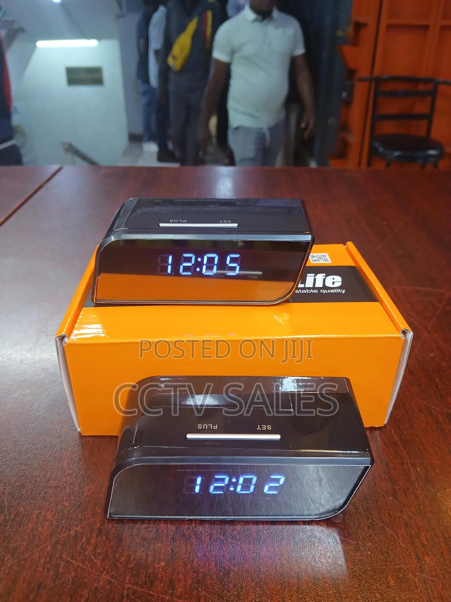 Hidden Clock Wifi Camera 1080p Hd Wireless Spy Security Recorder