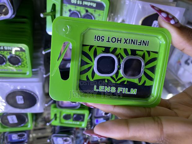 Mikoasa Infinix Hot 50i Camera Rings Protector Silver - main view