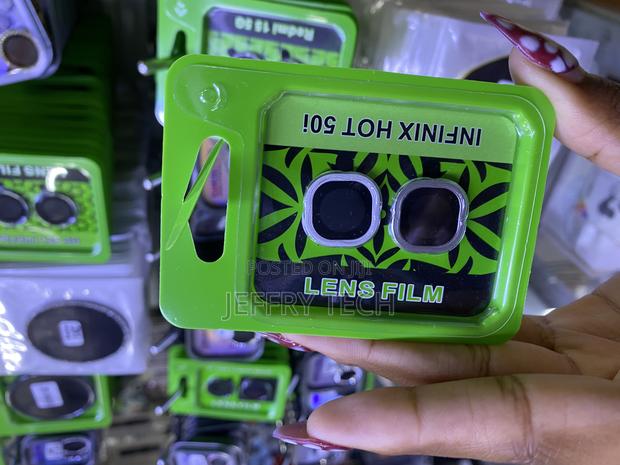 Mikoasa Infinix Hot 50i Camera Rings Protector Silver - thumbnail 3