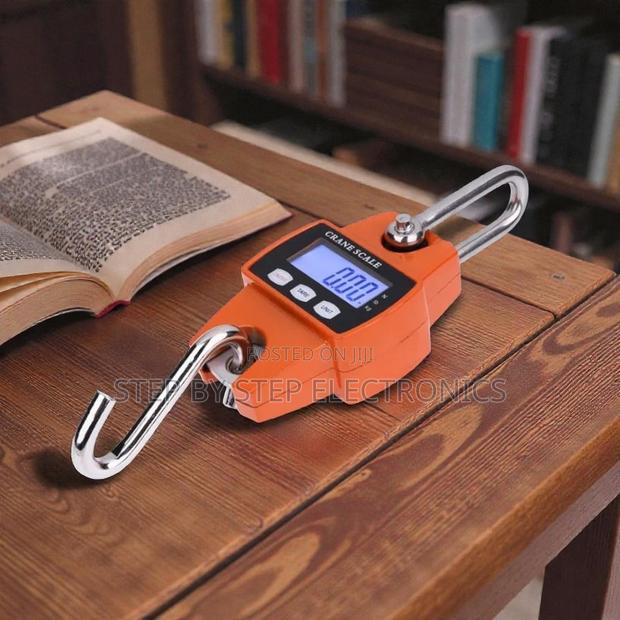 Premium Quality 300kgs Hanging Hook Scale Portable LCD Display