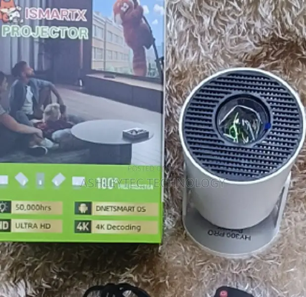 Full Hd Hy300 Pro Android Projector Wifi,Enabled