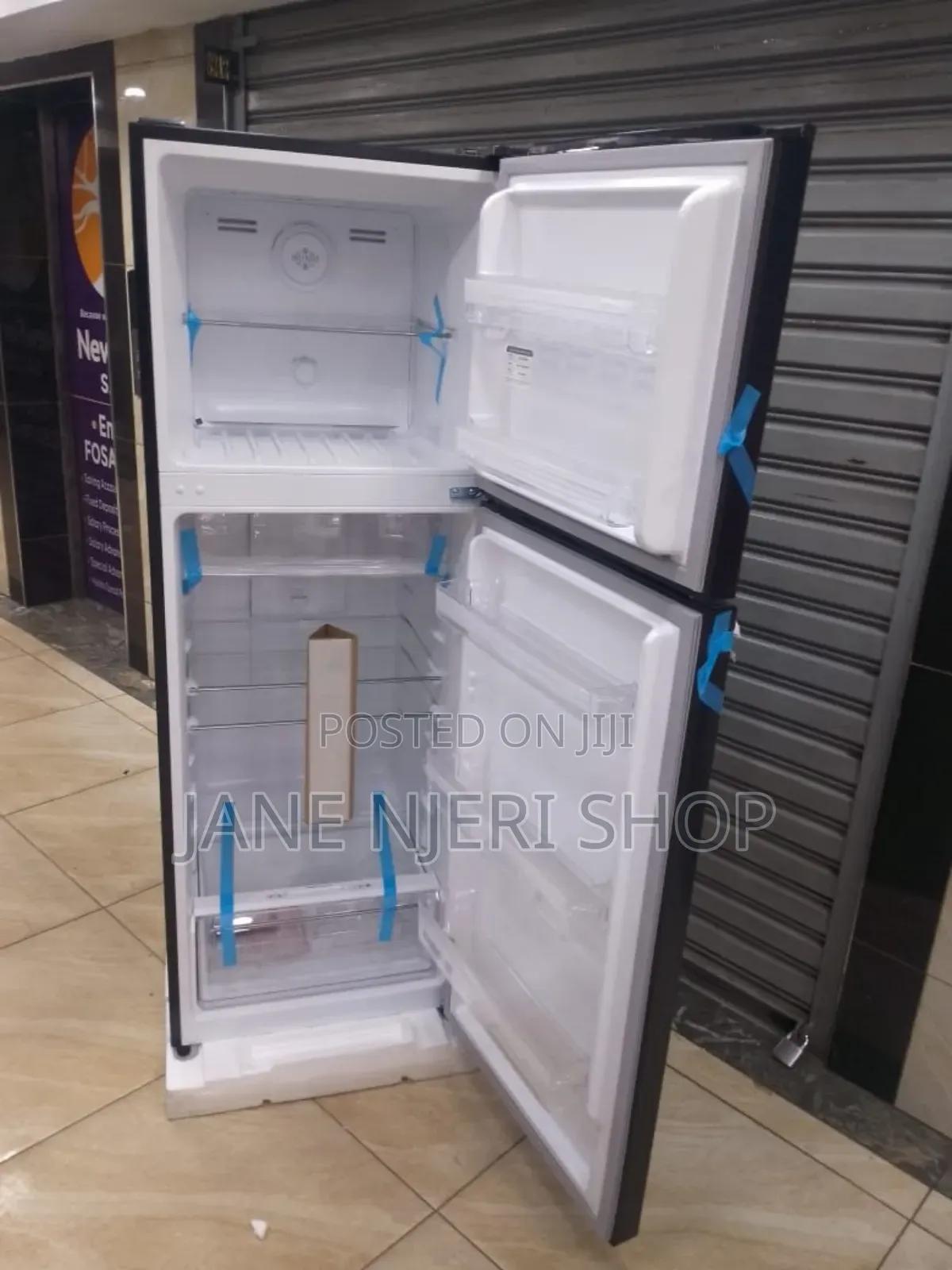 Von 334l Non Frost Dark Inox Fridge