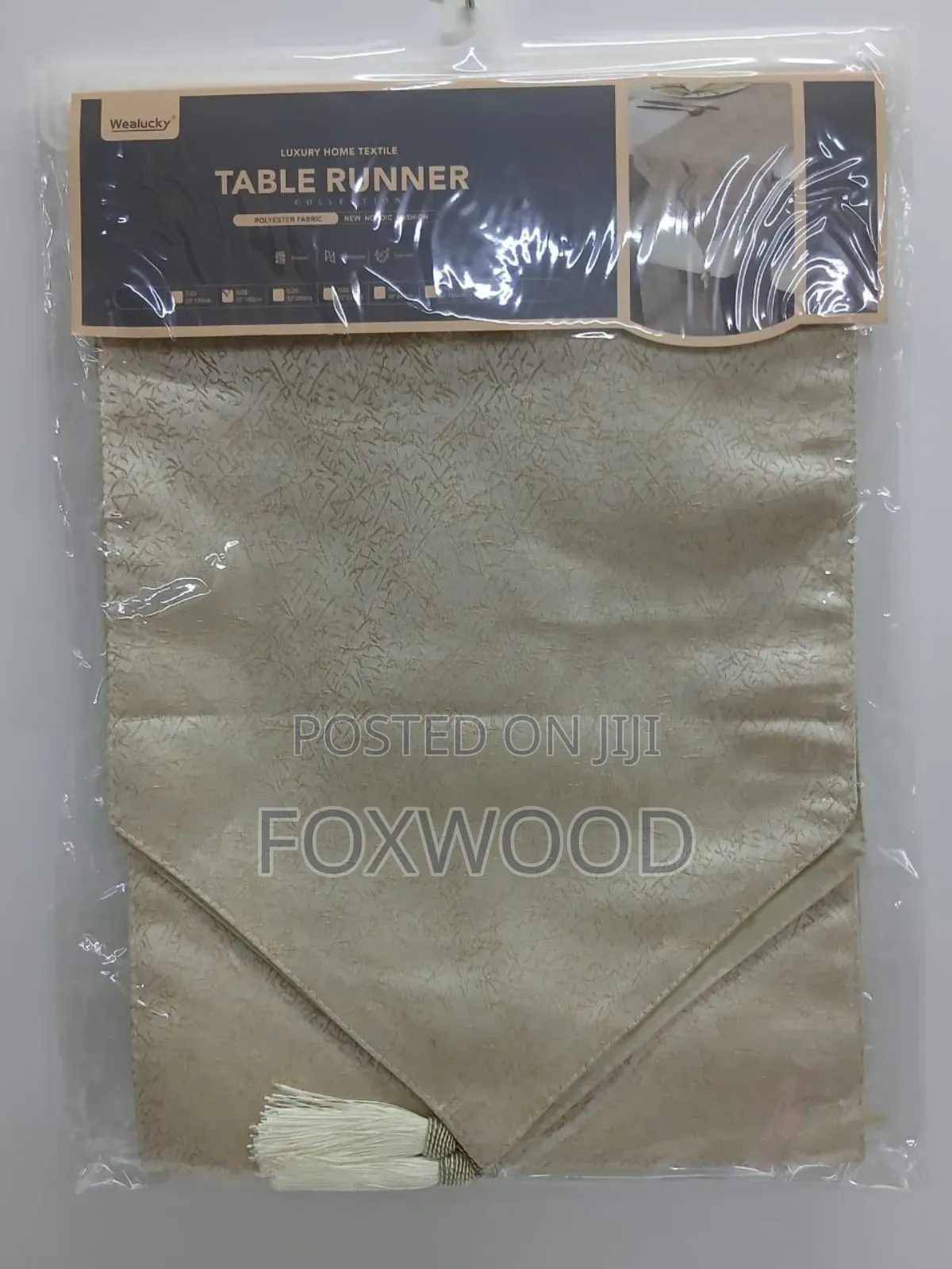 Simple Elegant Rectangular Table Runners