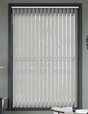 Vertical Window Blinds With Smooth Operation Track