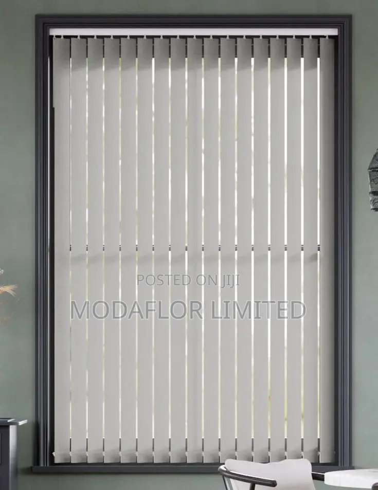 Vertical Window Blinds With Smooth Operation Track