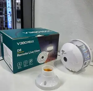 V380 Max Light Bulb Camera CCTV Camera