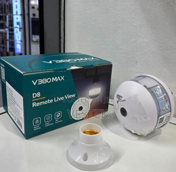 V380 Max Light Bulb Camera CCTV Camera