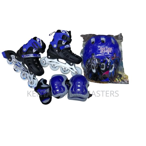 Hard Boot Skateshoes Or Rubber Skates For Boys