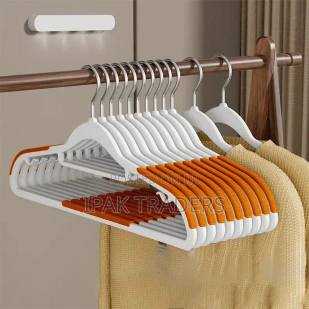 10pcs Household Hangers
Material:Abs