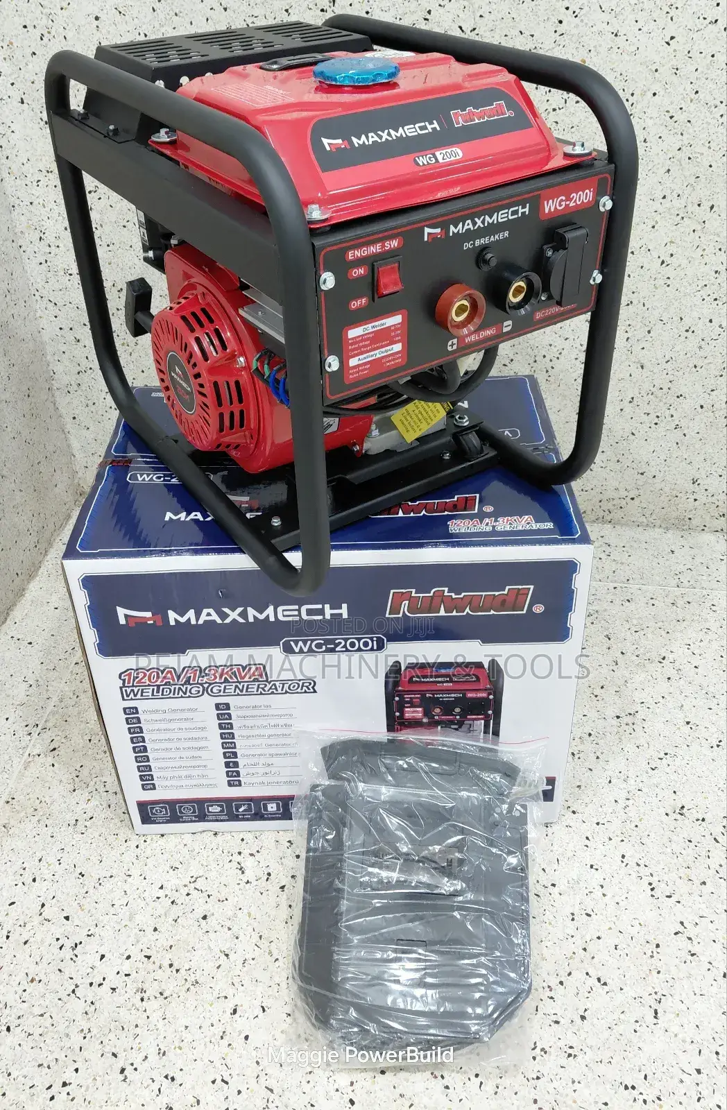 Maxmech 1.3kva/120a Welding Generator