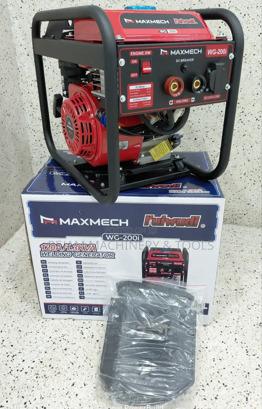 Maxmech 1.3kva/120a Welding Generator