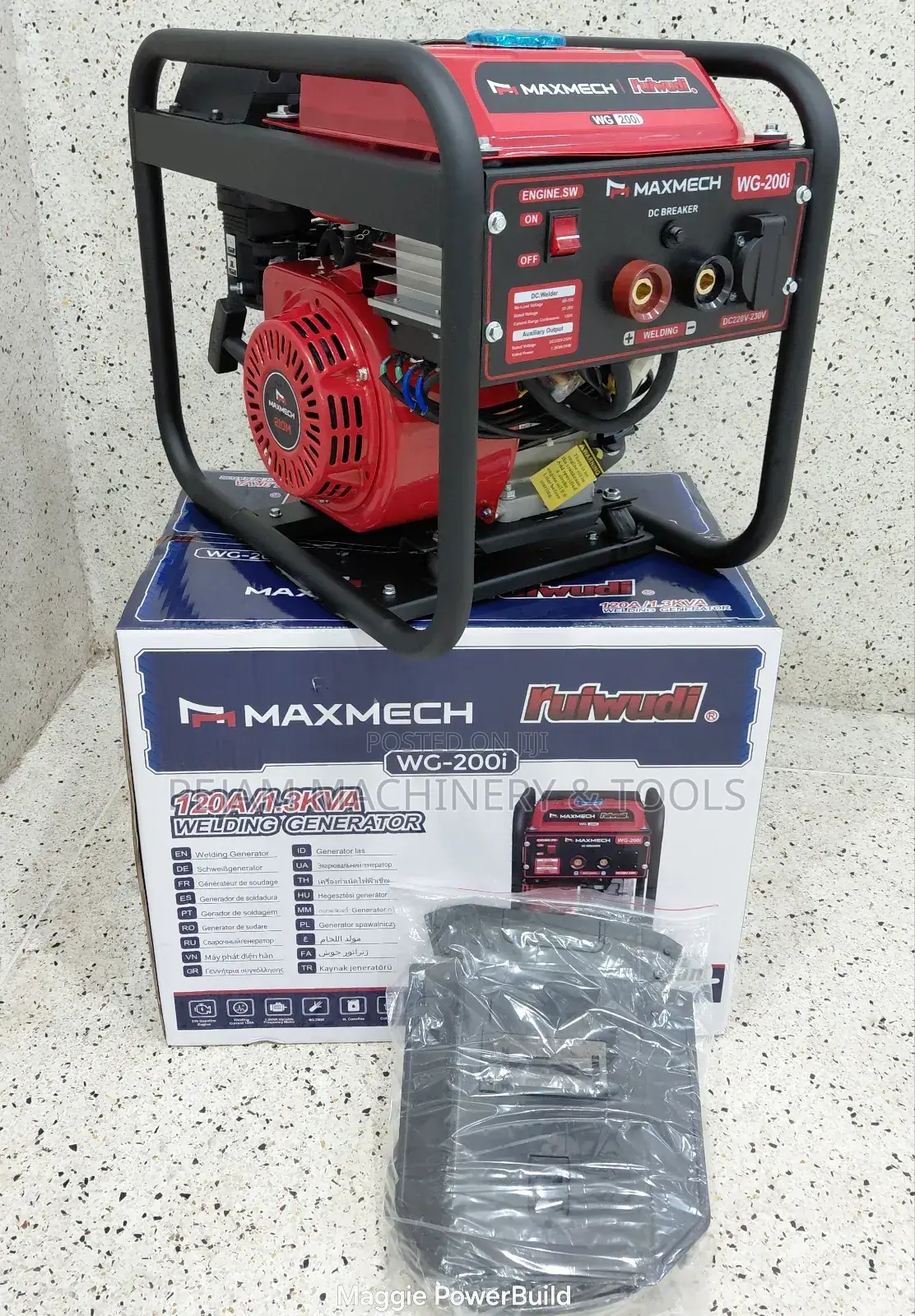Maxmech Wg-200i 1.2kva Welding Generator