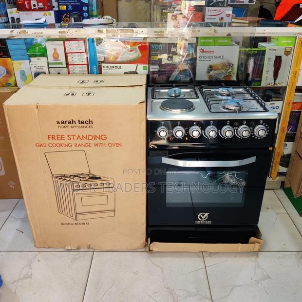 Sarah Tech Standing Cooker 3g+1e 60cmx60cm