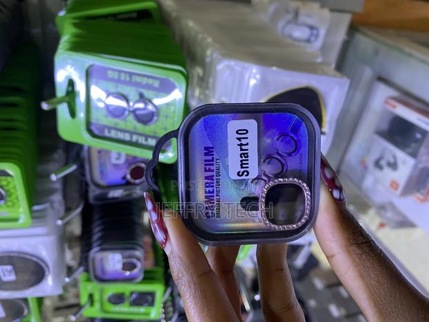 Zyxo Glitter Camera Lens Ring Guard Protector for Infinix Smart 10 - main view