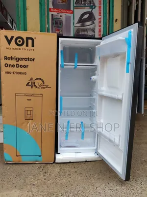 Von News Single Door Fridge Dispenser  170 Liters