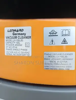 Lenhard Germany Vacuum Cleaner 100l