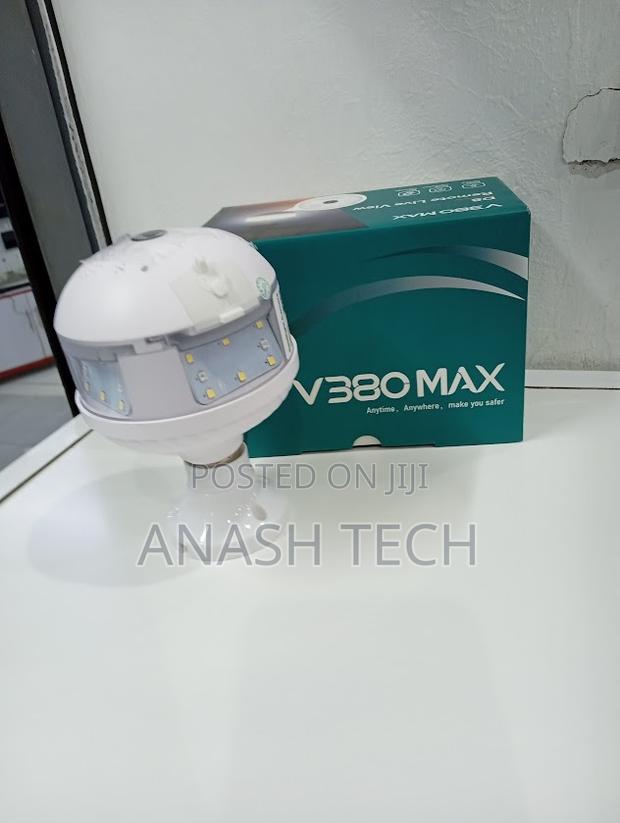 V380 Max Bulb CCTV Nanny Camera Bulb Nanny Camera