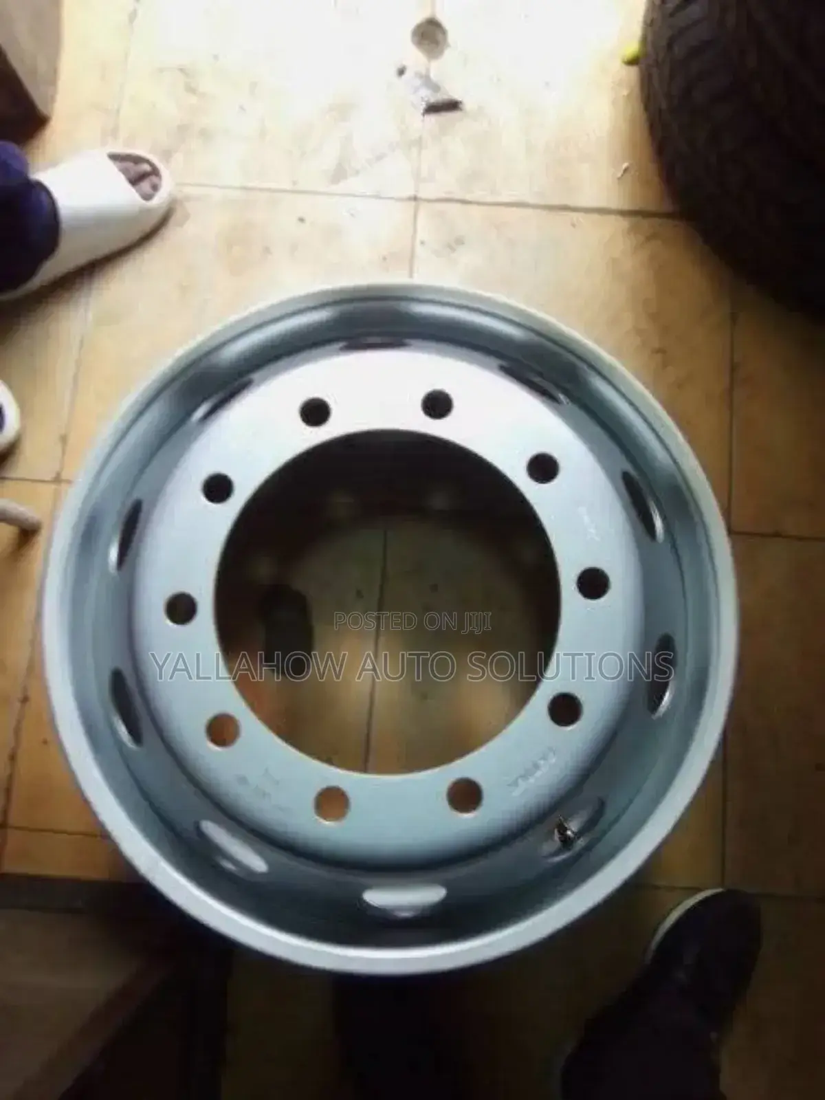 22.5 Inch 10-Hole Truck Rims | Heavy-Duty Premium Steel Alloy Rims