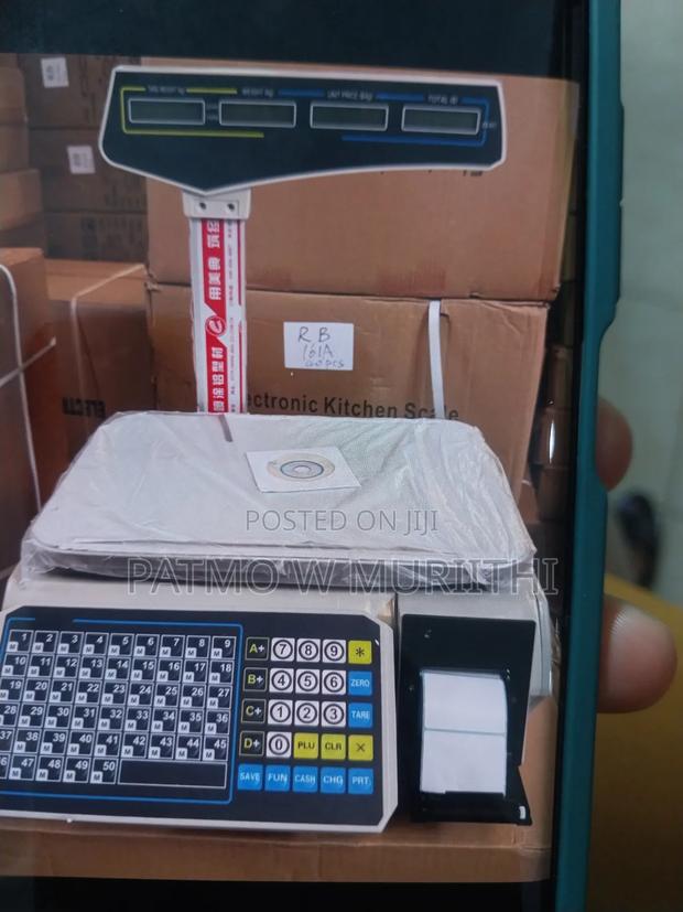 Barcode Labeling Scale - main view