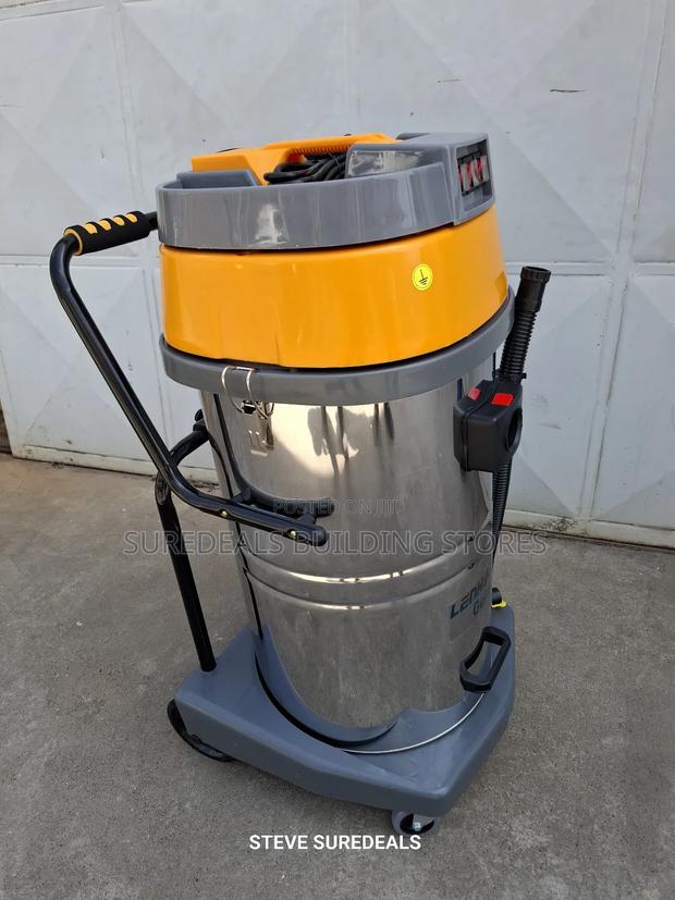 Lenhard Germany 100-Liter Wet and Dry Commercial Vacuum Cleaner